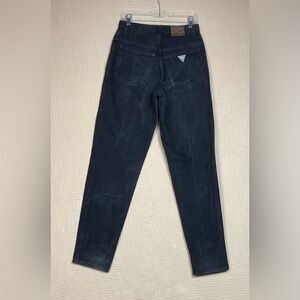 Guess Jeans High Waist Women’s Size 29x34 Black Vintage Made in USA